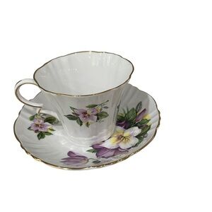 Royal Standard, Teacup and Saucer, bone China, made in England.